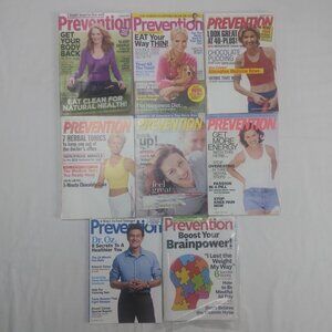 Lot 8 Prevention Magazines 1997-2010-2010 Factory-New Fitness Health Nutrition